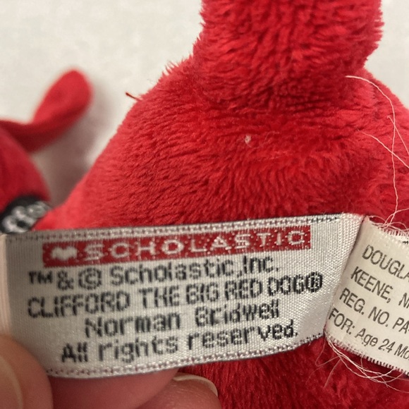 5/$20 Douglas Clifford the big red dog plush 9” - Picture 7 of 7